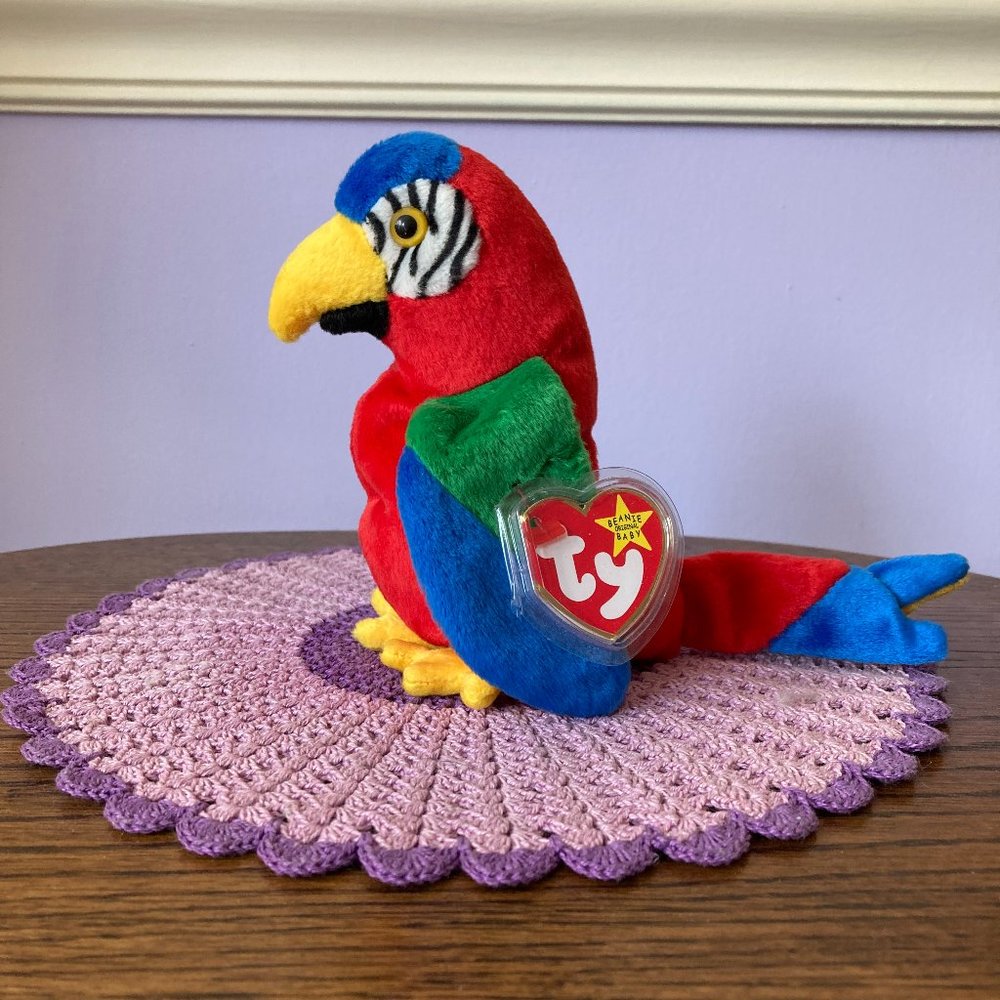 Jabber, Parrot,  Ty Beanie Babies 1997